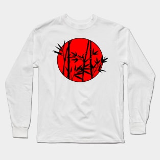 Bamboo japan Long Sleeve T-Shirt